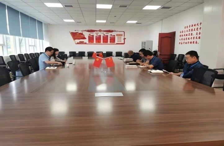 集團(tuán)公司黨委委員、紀(jì)委書記聶小平帶隊(duì)開展聯(lián)系基層工作