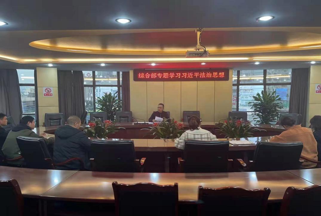綜合部專(zhuān)題學(xué)習(xí)習(xí)近平法治思想