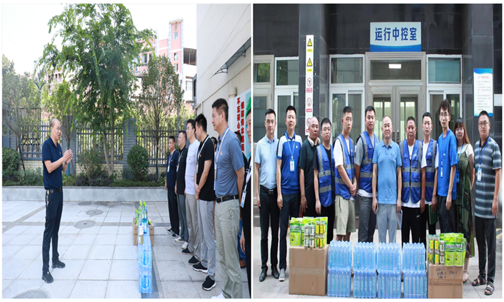 奮戰(zhàn)一線保供水，夏送清涼沁人心